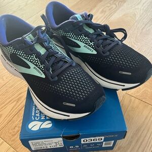 Brooks Ghost 14 Women's Running Shoes - navy & peacoat